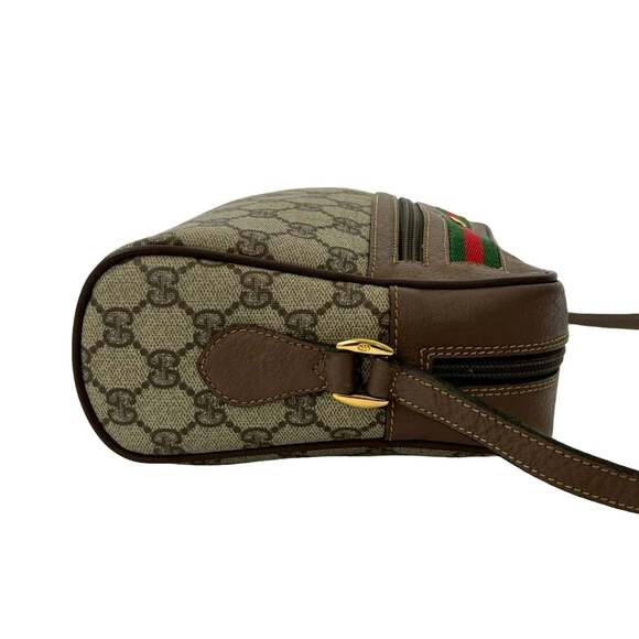 GUCCI Brown Leather Shoulder Bag - Picture 6 of 10